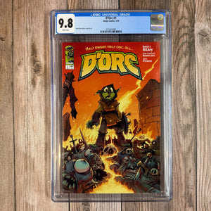 D'Orc #1 CGC 9.8 WP 1st Appearance of D'Orc, Chicken, Gloinspear and Olivine (Cert 9001)