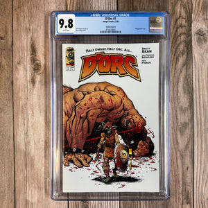 D'Orc #1 CGC 9.8 WP 1:25 Variant Cover D Wraparound Cover Art by Ryan Ottley 1st Appearance of D'Orc, Chicken, Gloinspear and Olivine (Cert 0001)
