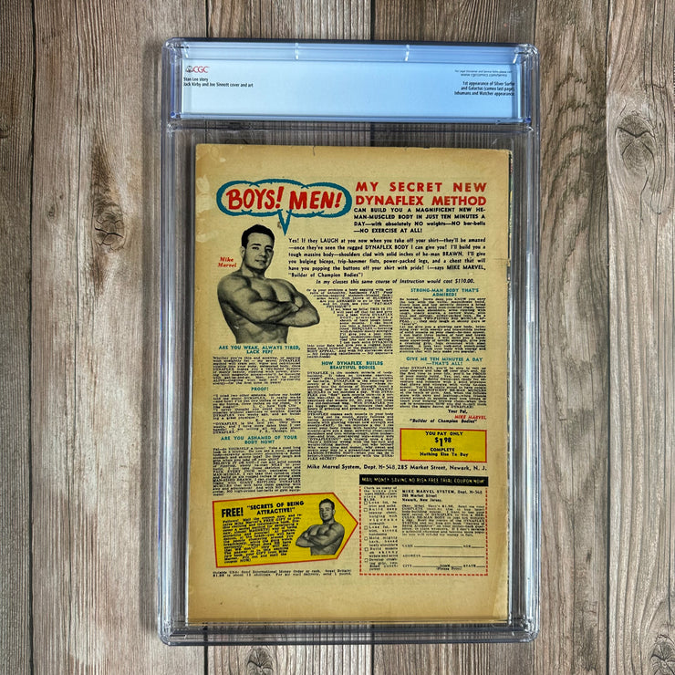 Fantastic Four #48 CGC 2.5 Custom Label, 1st appearance of Silver Surfer & cameo Galactus