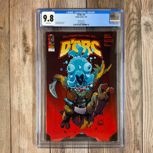 D'Orc #1 CGC 9.8 WP 1:50 Variant Cover E Cover Art by Ryan Stegman 1st Appearance of D'Orc, Chicken, Gloinspear and Olivine (Cert 9019)