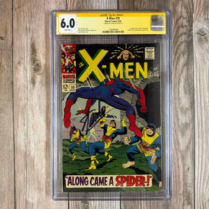X-Men #35 CGC 6.0 WP SS Signed by Stan Lee 1st Appearance of Changeling (Cert 5004)