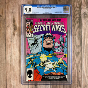 Marvel Super Heroes Secret Wars #7 CGC 9.8 WP 1st Appearance of Spider-Woman (Julia Carpenter) (Cert 0017)