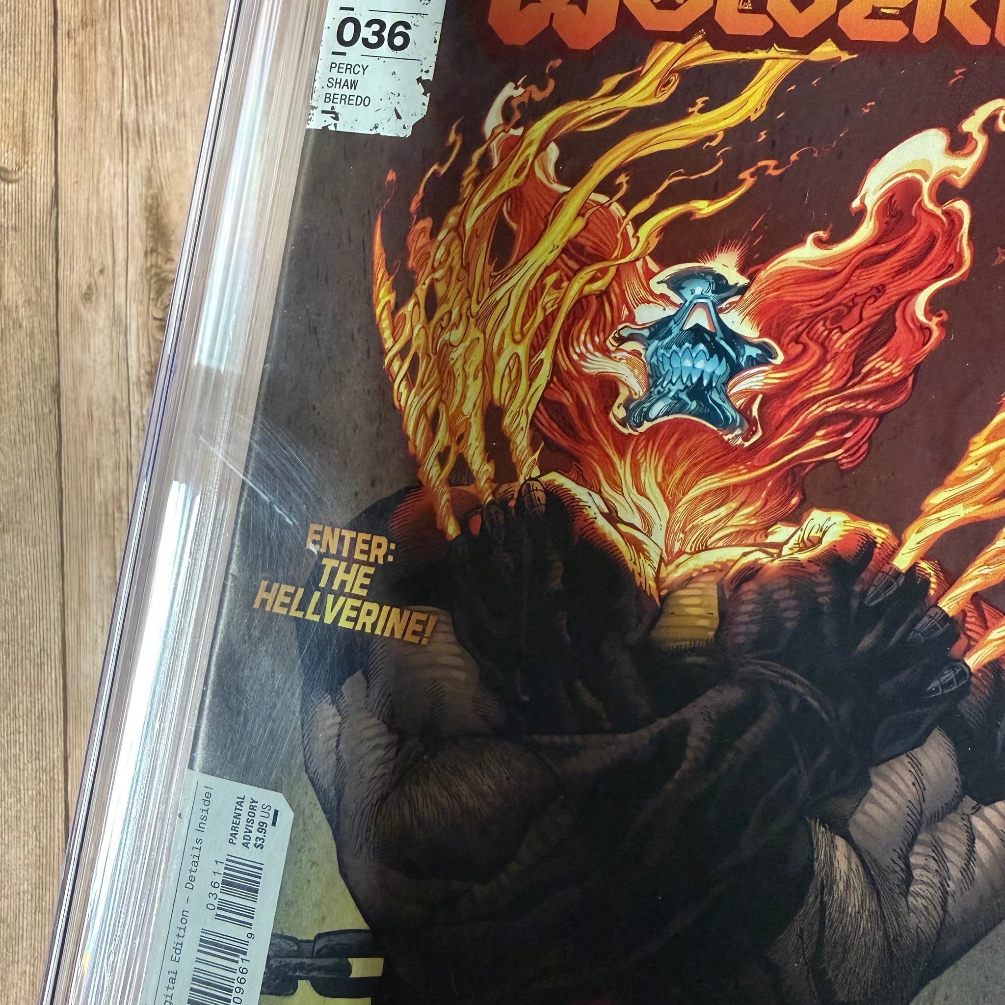 Wolverine #36 CGC 9.8 WP Custom Label, 1st Appearance of