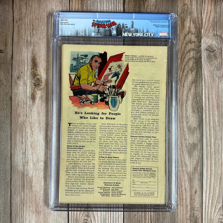 Amazing Spider-Man #13 CGC 5.5 Custom Label, 1st appearance of Mysterio (Quentin Beck in costume)