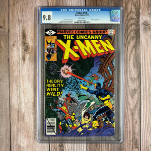 X-Men #128 CGC 9.8 WP Cover art by George Pérez and Terry Austin (Cert 3002)