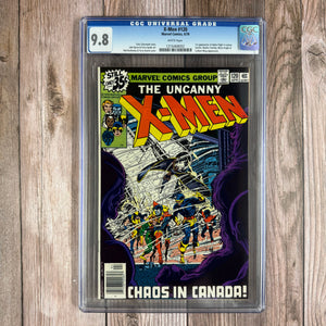 X-Men #120 CGC 9.8 WP 1st cameo team appearance of Alpha Flight (Cert 8002)