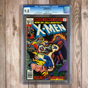 X-Men #112 CGC 9.8 WP Classic cover art by George Perez (Cert 7011)