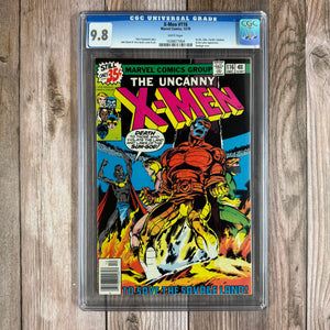 X-Men #116 CGC 9.8 WP Cover art by John Byrne, Introduction of Wolverine’s healing ability (hinted) (Cert 7004) *