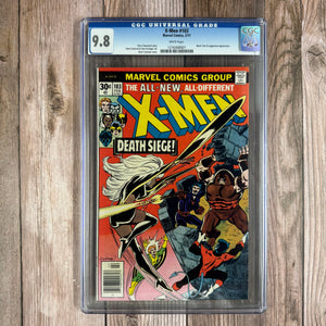 X-Men #103 CGC 9.8 WP Wolverine Name Revealed and 1st Appearance of D’Ken Neramani (Cert 8001)