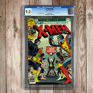 X-Men #100 CGC 9.0 Classic Battle of Old vs New X-Men (Cert 7007)