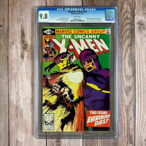 X-Men #142 CGC 9.8 WP Death of Wolverine, Colossus and Storm in an alternate future (Cert 9017)