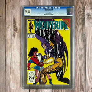 Wolverine #20 CGC 9.8 WP Cover art by John Byrne  (Cert 3030)