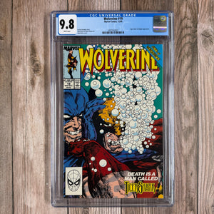 Wolverine #19 CGC 9.8 WP Cover art by John Byrne (Cert 2021)