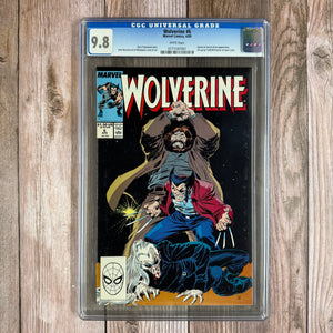 Wolverine #6 CGC 9.8 WP 1st Todd McFarlane Wolverine Artwork (Cert 7001)