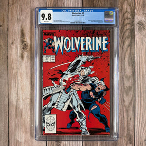 Wolverine #2 CGC 9.8 WP Debut of the Muramasa Blade, a magically honed edge counteracts healing factors (Cert 4010)
