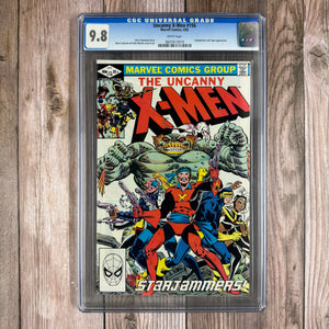 Uncanny X-Men #156 CGC 9.8 WP Origin of Corsair, 1st Appearance of the Acanti (Cert 3019)