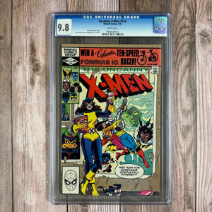 Uncanny X-Men #153 CGC 9.8 WP Cover art by Dave Cockrum and Joe Rubinstein (Cert 9010)