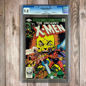 Uncanny X-Men #161 CGC 9.8 WP Origin of Magneto (Cert 5013)