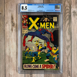 X-Men #35 CGC 8.5 1st appearance of the Changeling (Cert 4005)