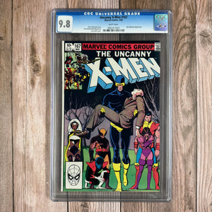 Uncanny X-Men #167 CGC 9.8 WP Cover art by Paul Smith (Cert 7007)