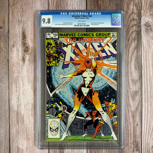 Uncanny X-Men #164 CGC 9.8 WP 1st Appearance of Binary, Carol Danvers Becomes Binary, CLASSIC Cover art by Dave Cockrum and Bob Wiacek(Cert 5007)