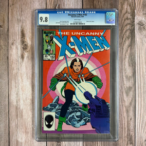 Uncanny X-Men #182 CGC 9.8 WP Emma Frost Cameo (Cert 5029)