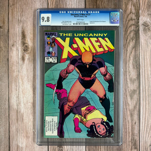 Uncanny X-Men #177 CGC 9.8 WP CLASSIC Cover art by John Romita Jr. (Cert 2034)