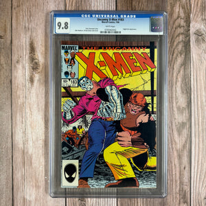Uncanny X-Men #183 CGC 9.8 WP Colossus vs Juggernaut Battle  (Cert 2042)