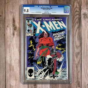 Uncanny X-Men #185 CGC 9.8 WP Storm Loses Powers (Cert 3009)