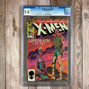 Uncanny X-Men #186 CGC 9.8 WP 1st Cover Appearance of Forge, LifeDeath Story (Cert 9001)