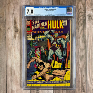 Tales to Astonish #90 CGC 7.0 WP 1st Appearance of Abomination (Emil Blonsky) and 1st Byrrah in the Silver Age (Cert 3006)