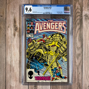Avengers #257 CGC 9.6 WP 1st appearance of Nebula, the adopted daughter of Thanos (cert 06006)