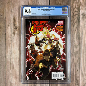 Dark Reign: Young Avengers #1 CGC 9.6 WP 1st Appearance of Young Masters of Evil (Cert 8018)
