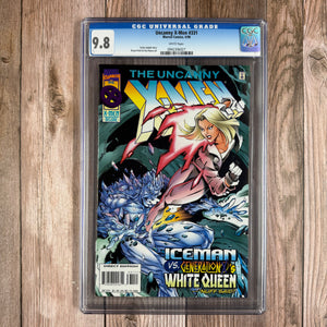 Uncanny X-Men #331 CGC 9.8 WP Cover art by Jeff Matsuda (Cert 6027)