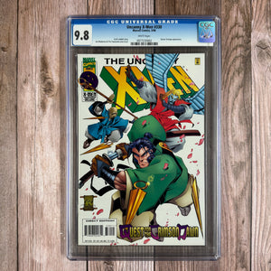 Uncanny X-Men #330 CGC 9.8 WP Joe Madureira cover and interior art (Cert 3002)