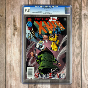 Uncanny X-Men #329 CGC 9.8 WP Newsstand Edition Joe Madureira cover and interior art  (Cert 6078)
