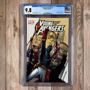 Young Avengers #2 CGC 9.8 WP 2nd appearance of the Young Avengers, Origin of Iron Lad (Cert 2005)