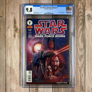Star Wars: Dark Force Rising #1 CGC 9.8 WP 1st Appearance of Thrawn outside of Heir to the Empire (Cert 5011)