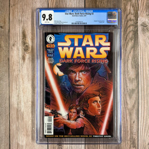 Star Wars Dark Force Rising #2 CGC 9.8 WP Adapted from the novel by Timothy Zahn (Cert 5014)