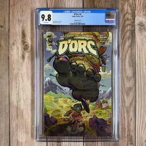 D'Orc #2 CGC 9.8 WP Variant Cover B Cover art by Riley Rossmo(Cert 0025)