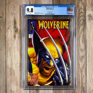 Wolverine #1 CGC 9.8 WP Greg Horn Variant Limited to 2000 copies (Cert 2002)