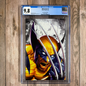 Wolverine #1 CGC 9.8 WP Greg Horn Variant Edition (Cert 2001)