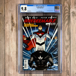 Irredeemable #1 CGC 9.8 WP Ongoing series by Mark Waid exploring a fallen superhero concept LOW PRINT RUN (Cert 2020)