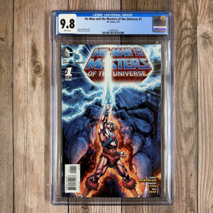 He-Man and the Masters of the Universe #1 CGC 9.8 WP  Cover art by Philip Tan (Cert 5003)
