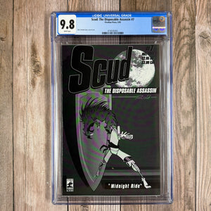 Scud: The Disposable Assassin #7 CGC 9.8 WP Cover art by Rob Schrab (Cert 5002)