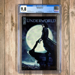 Underworld #1 CGC 9.8 WP Comic book adaptation of the 2003 film LOW PRINT (Cert 2010)