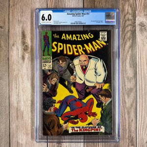 Amazing Spider-Man #51 CGC 6.0 1st appearance of Robbie Robertson, 2nd full appearance & 1st cover of Kingpin (Cert 0002)
