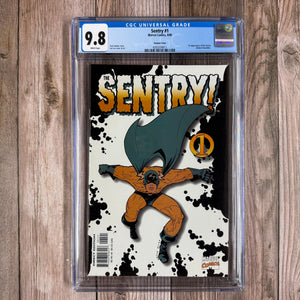 The Sentry #1 CGC 9.8 WP  1:50 Variant Cover Art by Artie Rosen, 1st Appearance of the Sentry, The Void (Cert 4011) *