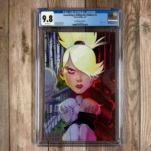Something Is Killing the Children #5 CGC 9.8 WP Unlocked Retailer Edition Variant Cover Art by David Lafuente (Cert 0013)
