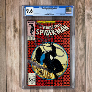 Amazing Spider-Man #300 CGC 9.6 WP ICONIC Cover by Todd McFarlane, 1st full appearance of Venom (Cert 4017)